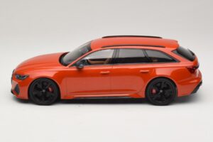 Audi RS6 C8 Avant Orange Metallic Minichamps 1:18 155018012 Metall – Bild 3 von 6