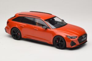 Audi RS6 C8 Avant Orange Metallic Minichamps 1:18 155018012 Metall – Bild 4 von 6