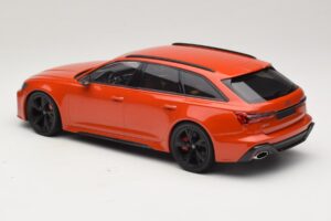 Audi RS6 C8 Avant Orange Metallic Minichamps 1:18 155018012 Metall – Bild 5 von 6