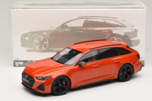 Audi RS6 C8 Avant Orange Metallic Minichamps 1:18 155018012 Metall – Bild 6 von 6