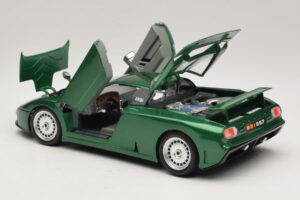 Bugatti EB110 Grün Metallic Bburago 1:18 3003 Metall – Bild 5 von 8