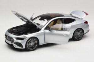 Mercedes CLE C236 Coupé Hightech Silver Norev 1:18 183939 Metall – Bild 2 von 8