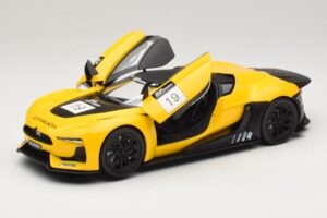 Citroen GT Gelb & Schwarz Norev 1:18 181609 Metall – Bild 2 von 8