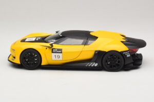 Citroen GT Gelb & Schwarz Norev 1:18 181609 Metall – Bild 4 von 8
