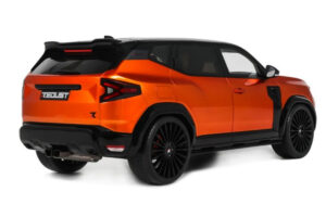 Dacia Duster Mk3 Redust Sport 4x2 Hybrid Metallic Orange Otto 1:18 OT1316 Resin – Bild 2 von 4