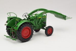 Deutz F2L 514 Traktor Frontlader Grün Minichamps 1:18 109144071 Metall – Bild 2 von 6