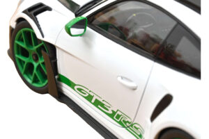 Porsche 911 992 GT3 RS Tribute to Carrera RS Weiss Python Green Norev 1:12 127535 Metall – Bild 4 von 4