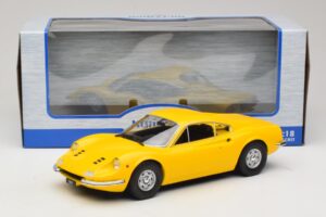Ferrari Dino 246 GT Gelb MCG 1:18 MCG18168 Metall – Bild 6 von 6