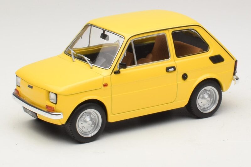 Fiat 126 Gelb MCG 1:18 Fiat 126 Gelb MCG 1:18 MCG18667 Metall