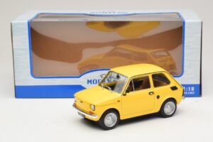 Fiat 126 Gelb MCG 1:18 MCG18667 Metall – Bild 2 von 6