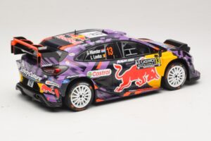 Ford Puma Rally1 #13 G. Munster / L. Louka Rally Monte Carlo 2025 IXO 1:18 18RMC231B Metall – Bild 2 von 6