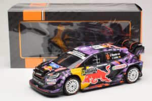 Ford Puma Rally1 #13 G. Munster / L. Louka Rally Monte Carlo 2025 IXO 1:18 18RMC231B Metall – Bild 6 von 6