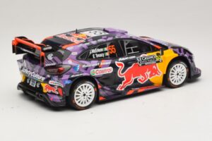 Ford Puma Rally1 #55 J. McErlean / E. Treacy Rally Monte Carlo 2025 IXO 1:18 18RMC231A Metall – Bild 2 von 6