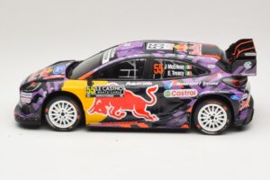Ford Puma Rally1 #55 J. McErlean / E. Treacy Rally Monte Carlo 2025 IXO 1:18 18RMC231A Metall – Bild 3 von 6