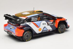 Hyundai i20 N Rally1 #1 T. Neuville / M. Wydaeghe Safari Rally Kenya 2025 IXO 1:18 18RMC247B Metall – Bild 2 von 6