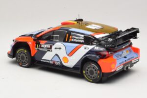 Hyundai i20 N Rally1 #1 T. Neuville / M. Wydaeghe Safari Rally Kenya 2025 IXO 1:18 18RMC247B Metall – Bild 5 von 6