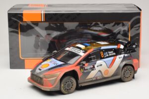 Hyundai i20 N Rally1 #8 O. Tanak / M. Jarveoja Safari Rally Kenya 2025 IXO 1:18 18RMC247A Metall – Bild 6 von 6