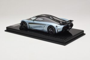 Koenigsegg Regera Blau Carbon-Paket FrontiArt 1:18 F079-173 Resin – Bild 5 von 7