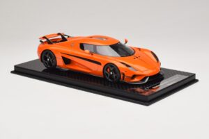 Koenigsegg Regera Orange Carbon-Paket FrontiArt 1:18 F071-153 Resin – Bild 4 von 7