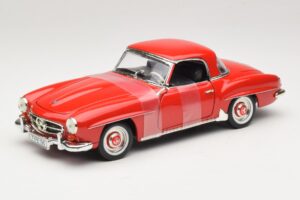 Mercedes 190 SL W121 Coupé Rot ERTL 1:18 7465 Metall