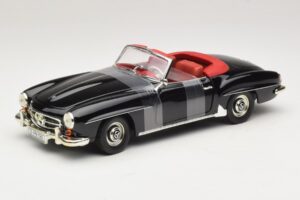 Mercedes 190 SL W121 Roadster Schwarz ERTL 1:18 7464 Metall