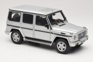 Mercedes G500 W463 LWB Händler Edition Silber AUTOart 1:18 B66962142 Metall – Bild 6 von 8