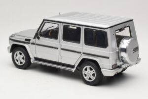 Mercedes G500 W463 LWB Händler Edition Silber AUTOart 1:18 B66962142 Metall – Bild 7 von 8