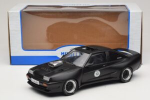 Opel Manta B Custom Mattschwarz Kenwood MCG 1:18 MCG18095 Metall – Bild 6 von 6