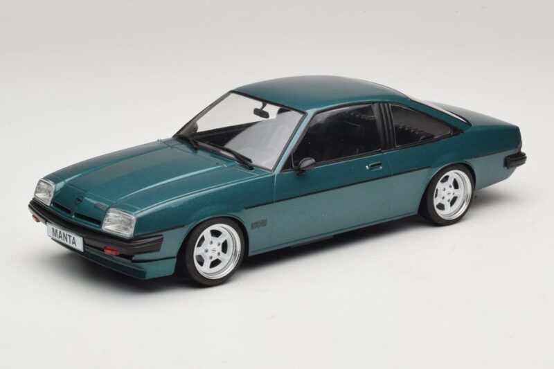 Opel Manta B Grün Metallic Custom-Felgen MCG 1:18 Opel Manta B Grün Metallic Custom-Felgen MCG 1:18 MCG18313MCW Metall