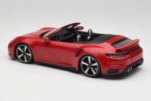 Porsche 911 992 Turbo S Cabriolet Dunkelrot Minichamps 1:18 PORSCHE007 Metall – Bild 5 von 6