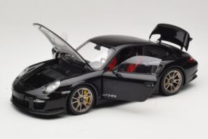 Porsche 911 997 GT2 RS Schwarz Minichamps 1:18 100069401-O Metall – Bild 2 von 8