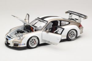 Porsche 911 997 GT3 Cup Weiss Mit Streifen 2008 Minichamps 1:18 WAP0210130C Metall – Bild 2 von 8