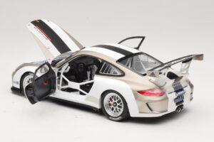 Porsche 911 997 GT3 Cup Weiss Mit Streifen 2008 Minichamps 1:18 WAP0210130C Metall – Bild 5 von 8