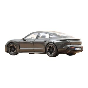 Porsche Taycan Turbo S Slate Grey Neo Norev 1:18 187654 Metall – Bild 3 von 5