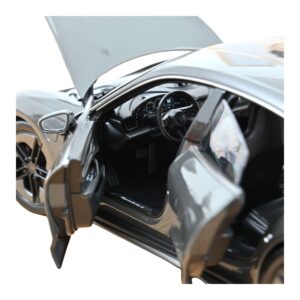 Porsche Taycan Turbo S Slate Grey Neo Norev 1:18 187654 Metall – Bild 4 von 5
