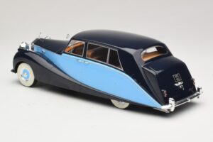 Rolls-Royce Silver Wraith Empress by Hooper Schwarz & Dunkelblau MCG 1:18 MCG18051 Metall – Bild 5 von 6