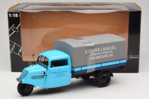 Tempo Hanseat Pickup Kühne & Nagel Frankfurt Minichamps 1:18 180099022 Metall – Bild 6 von 6