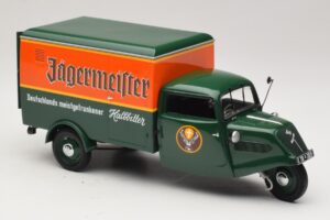 Tempo Hanseat Transporter Jägermeister Minichamps 1:18 150099044 Metall – Bild 6 von 8