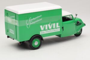 Tempo Hanseat Transporter Vivil Grün Minichamps 1:18 150099043 Metall – Bild 2 von 6
