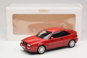 Volkswagen Corrado G60 Tornado Red Limitierte Auflage Norev 1:18 188661 Metall – Bild 8 von 8