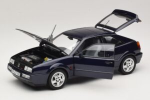 Volkswagen Corrado VR6 Aqua Blue Metallic Limitierte Auflage Norev 1:18 188660 Metall – Bild 2 von 8