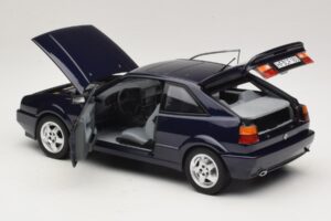 Volkswagen Corrado VR6 Aqua Blue Metallic Limitierte Auflage Norev 1:18 188660 Metall – Bild 5 von 8