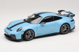 Porsche 911 992.2 GT3 Weissach Package Gulf Blue Norev 1:18 187000 Metall