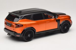 Dacia Duster Mk3 Redust Sport 4x2 Hybrid Metallic Orange Otto 1:18 OT1316 Resin – Bild 2 von 6