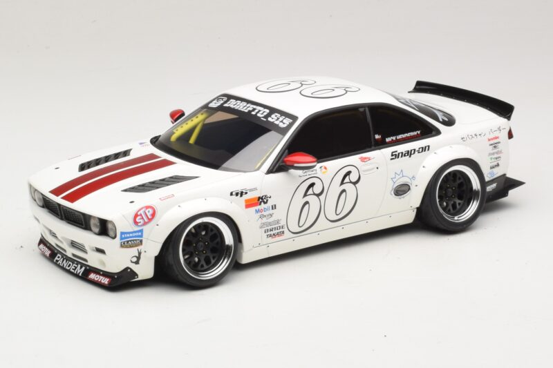 Nissan Silvia S14 Rocket Bunny Boss White Otto 1:18 OT1240 Resin