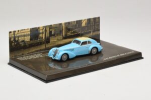 Alfa Romeo 8C 2900B Lungo Hellblau Minichamps 1:43 436120420 Metall – Bild 2 von 5