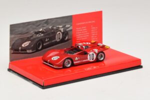 Alfa Romeo T33/3 #10 R. Stommelen / N. Galli ADAC 1000km Nurburgring 1971 Minichamps 1:43 436711210 Metall – Bild 2 von 5