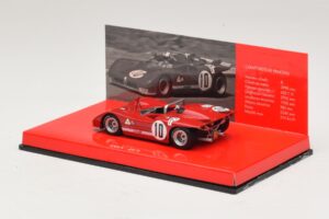 Alfa Romeo T33/3 #10 R. Stommelen / N. Galli ADAC 1000km Nurburgring 1971 Minichamps 1:43 436711210 Metall – Bild 3 von 5