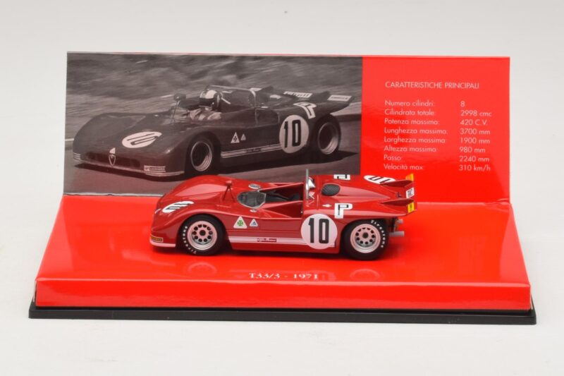Alfa Romeo T33/3 #10 R. Stommelen / N. Galli ADAC 1000km Nurburgring 1971 Ohne Außenkarton Minichamps 1:43 Alfa Romeo T33/3 #10 R. Stommelen / N. Galli ADAC 1000km Nurburgring 1971 Ohne Außenkarton Minichamps 1:43 436711210-R1 Metal