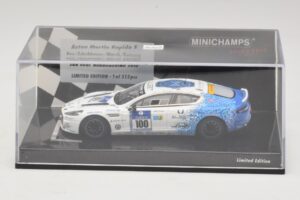 Aston Martin Rapide S #100 Bez / Schubauer 24 Hours of Nurburgring 2013 Minichamps 1:43 437131300 Metall – Bild 4 von 5